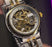 Golden Silver Mechanical Watch